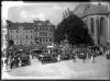 Sraz automobilů a motocyklů na Žižkově náměstí 1929