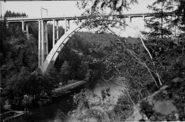 Most v Bechyni   Bechyně,most