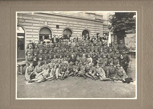 Československá obec legionářská. Místní Jednota Tábor a okolí 1921 - 1931  na Střelnici Střelnice