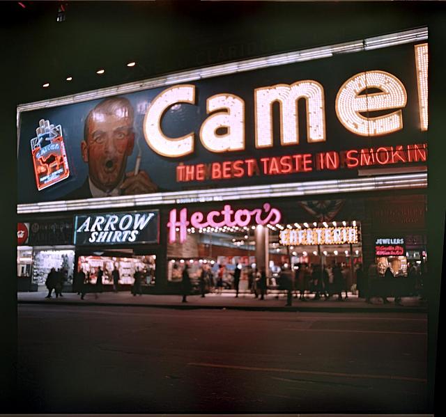 New York Hectors cafeteria,Camel  New York