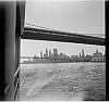 Manhattan z lodi, most