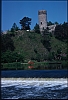 Zřícenina hradu Dobronice od JZ