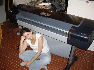 HP Z3100 printer