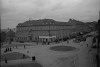 Křižíkovo náměstí,Tržní,pohled na pražské předměstí (in Czech), keywords: Tábor, Jordán, familly, Křižík's square