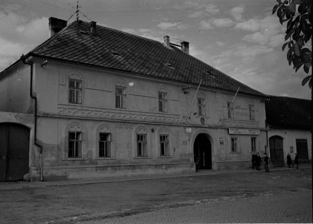 Chýnovské domy 1946 (in Czech), keywords: Chýnov, group  Chýnov, group