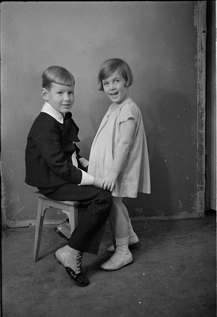 dvojice Kouřímských - Kouřímský, Pelhřimov, 9. XII. 1935 (in Czech), keywords: child  child