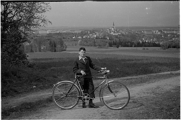 výlet va Horky,cyklista (in Czech), keywords: Tábor, bicycle  Tábor, bicycle