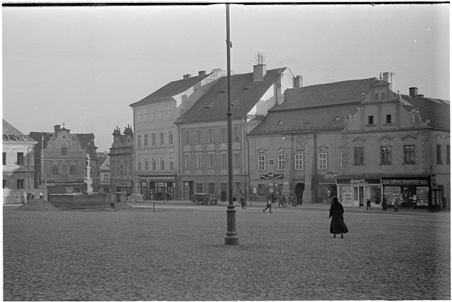 Náměstí sever (in Czech), keywords: square, Tábor (Czech) znovu 4998 square, Tábor