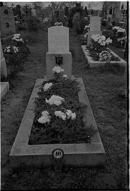 Nový hřbitov,Vojtěch Doležal (in Czech), keywords: Nový hřbitov, tomb  Nový hřbitov, tomb
