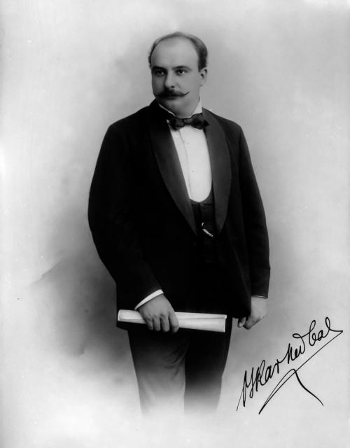 Oskar Nedbal, composer, 1901
