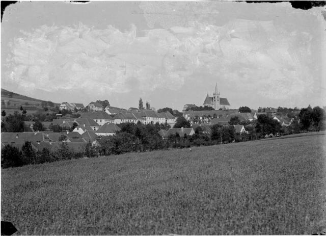 Miličín (in Czech), keywords: village, church, , landscape, Miličín  village, church, , landscape, Miličín