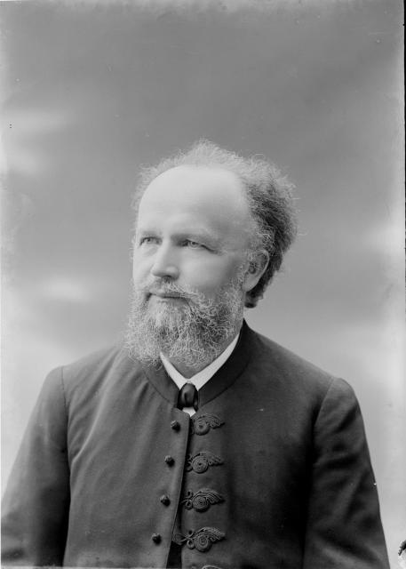 Professor Josef Vycpálek, collector of folk dances, 1905