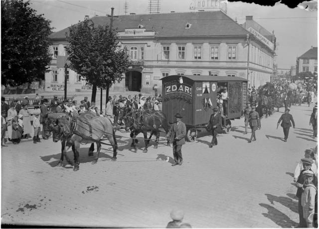 3. Komenského slavnost 5.8.1923 (in Czech), keywords: Tábor, festival, Komenský  Tábor, festival, Komenský