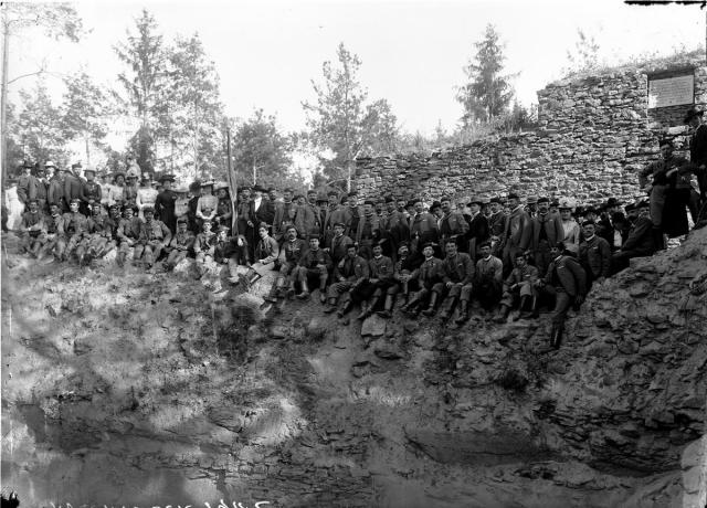 Sokol Group at Kozí Hrádek, 1902