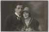 Jan Tichý s manželkou Ludmilou 30. dubna 1925 (in Czech), keywords: pair