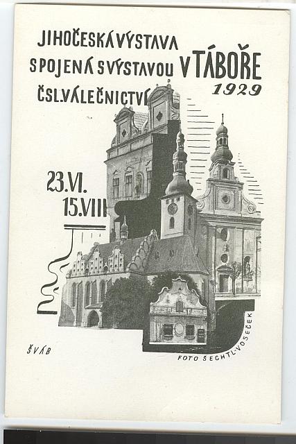 Pohlednice z výstavy 1929 (in Czech), keywords: pohlednice, whole (Czech) Zapůjčil k digitalizaci Z. Flídr pohlednice, whole
