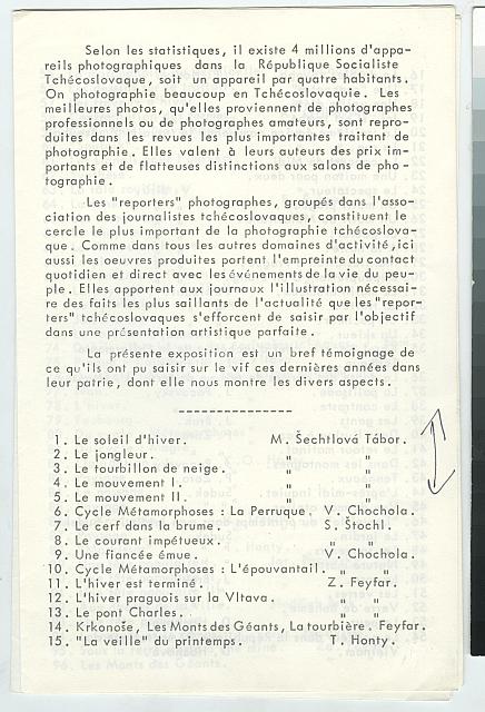 výstava 1966 Belgie (in Czech), keywords: dokumentace  dokumentace