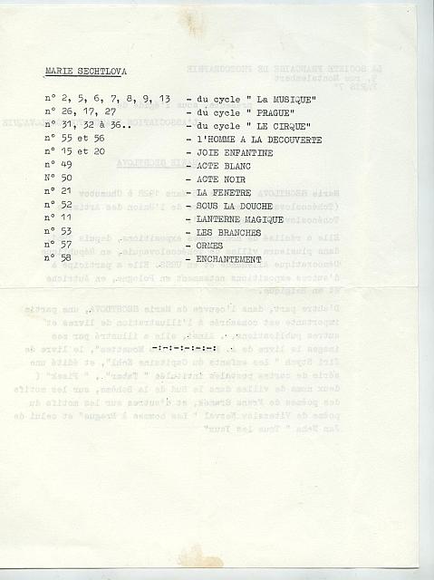 výstava 1966 Paříž (in Czech), keywords: dokumentace  dokumentace