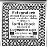 inzerát Šechtl Voseček 1920 (in Czech), keywords: noviny, 