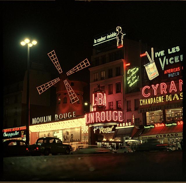 Moulin Rouge (in Czech), keywords: Paříž  Paříž