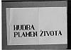Hudba plamen života (in Czech), keywords: Hudba