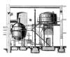 nákres varny pivovaru (in Czech), keywords: Tábor, brewery, steam engine, technics, boiling room, plan, reproduction